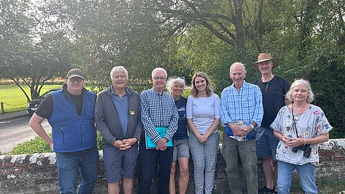 Jess meets Parish Councillors