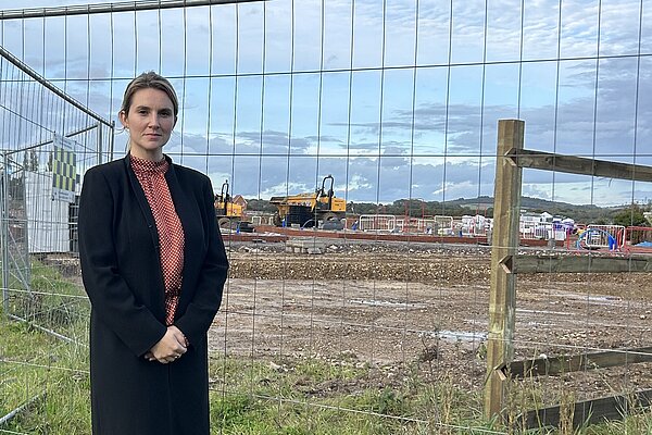 Lib Dem Jess Brown-Fuller is campaigning against wrong development in Chichester constituency