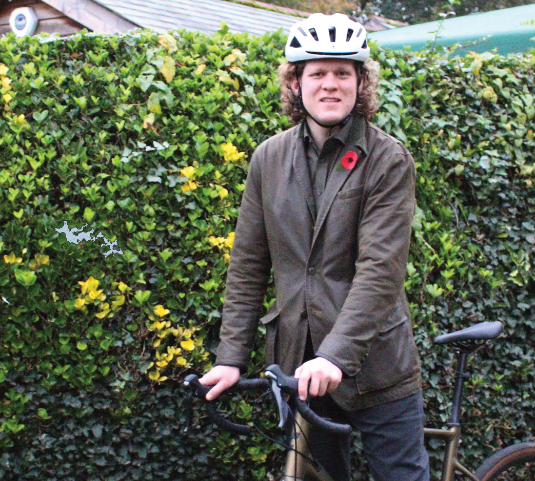 Mike with bike